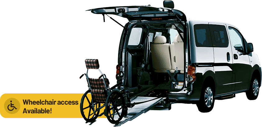 wheelchair accessible minicabs in Amersham - Amersham Just Airport cab